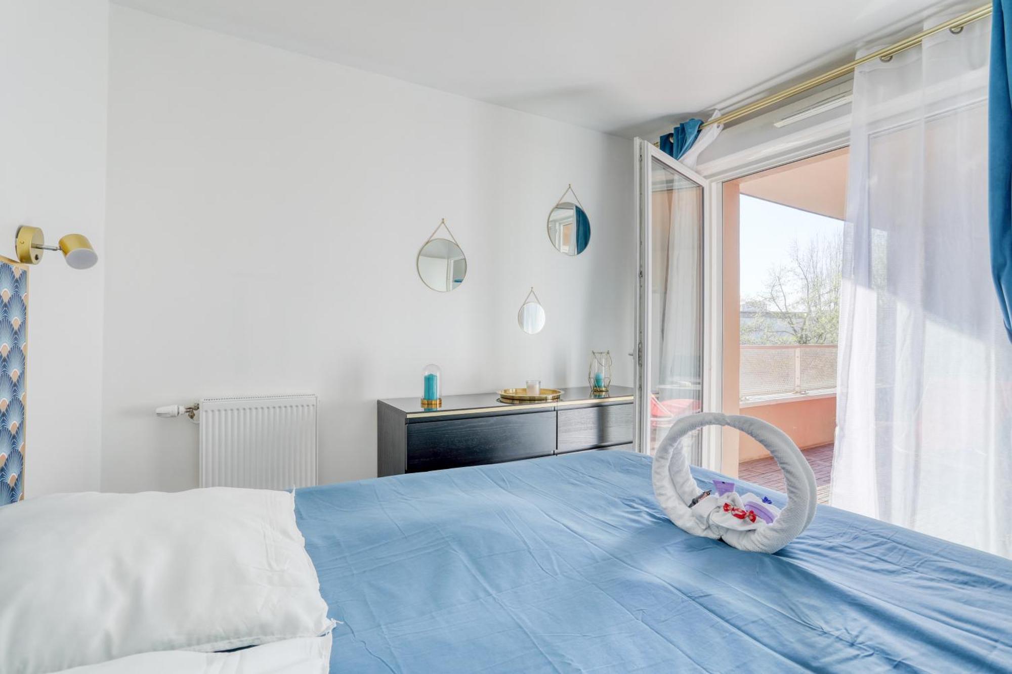"Le Serenity ", Appartement Spacieux ,Balcon, Parking Prive Gratuit, Netflix, Proche Cdg Et Stade De France Stains Exterior photo