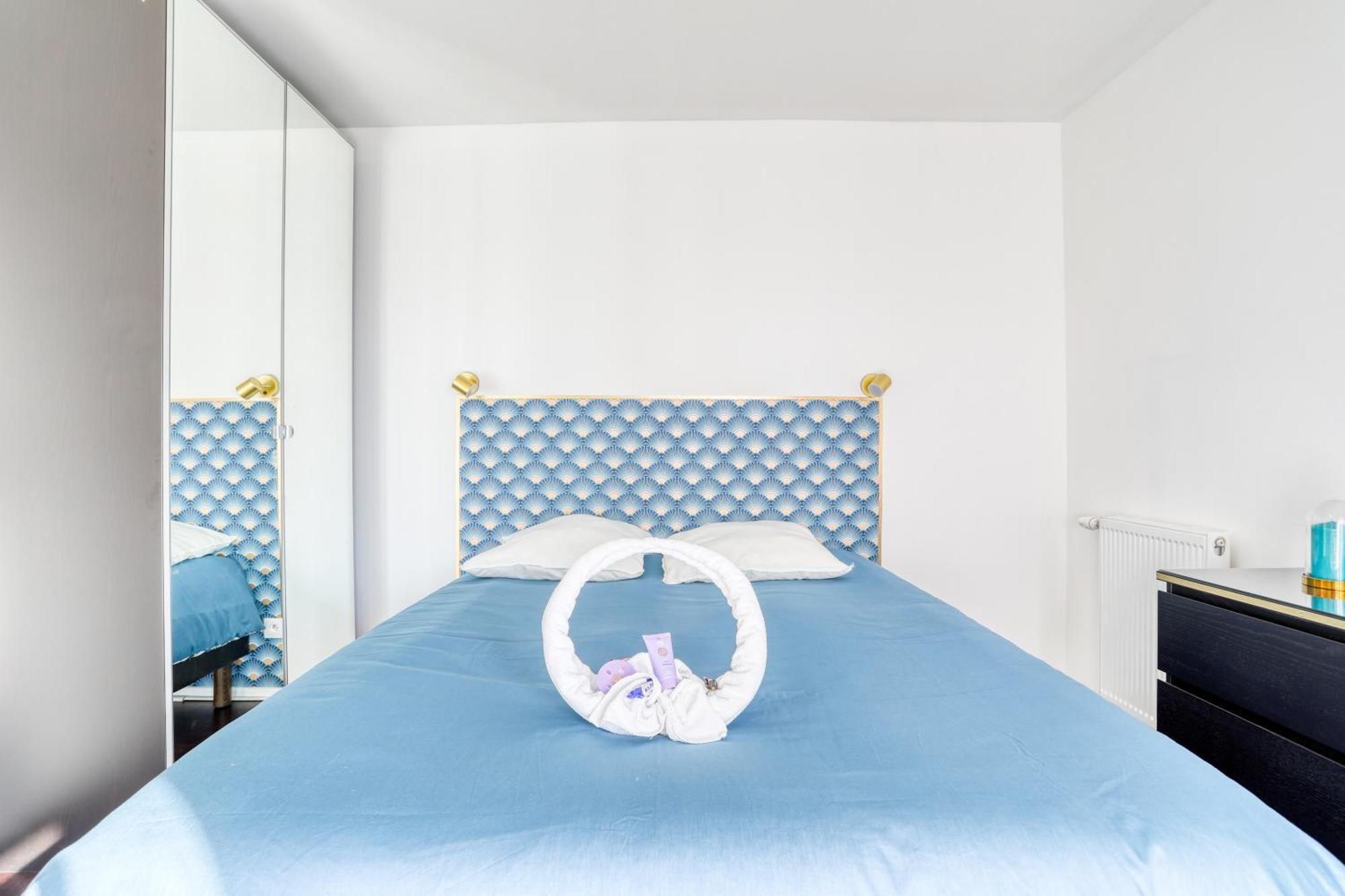 "Le Serenity ", Appartement Spacieux ,Balcon, Parking Prive Gratuit, Netflix, Proche Cdg Et Stade De France Stains Exterior photo
